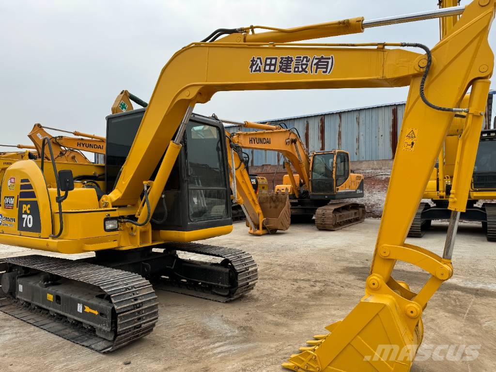 Komatsu PC 70 Mini bagri <7t