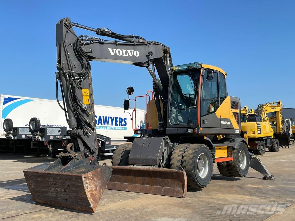 Volvo EWR 150 E Колёсные экскаваторы