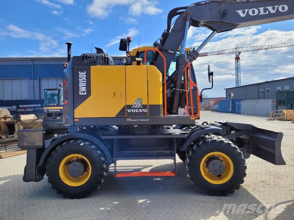 Volvo EWR 150 E , Begagnad SÄLJES Hjulgravere