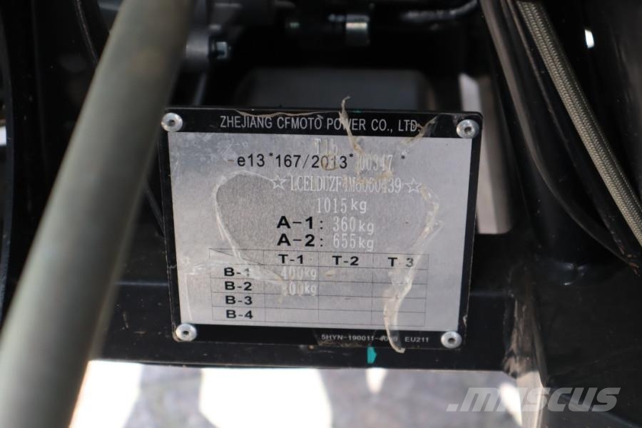 CFMoto UFORCE600 Valid Inspection, *Guarantee! Dutch Regi ATV