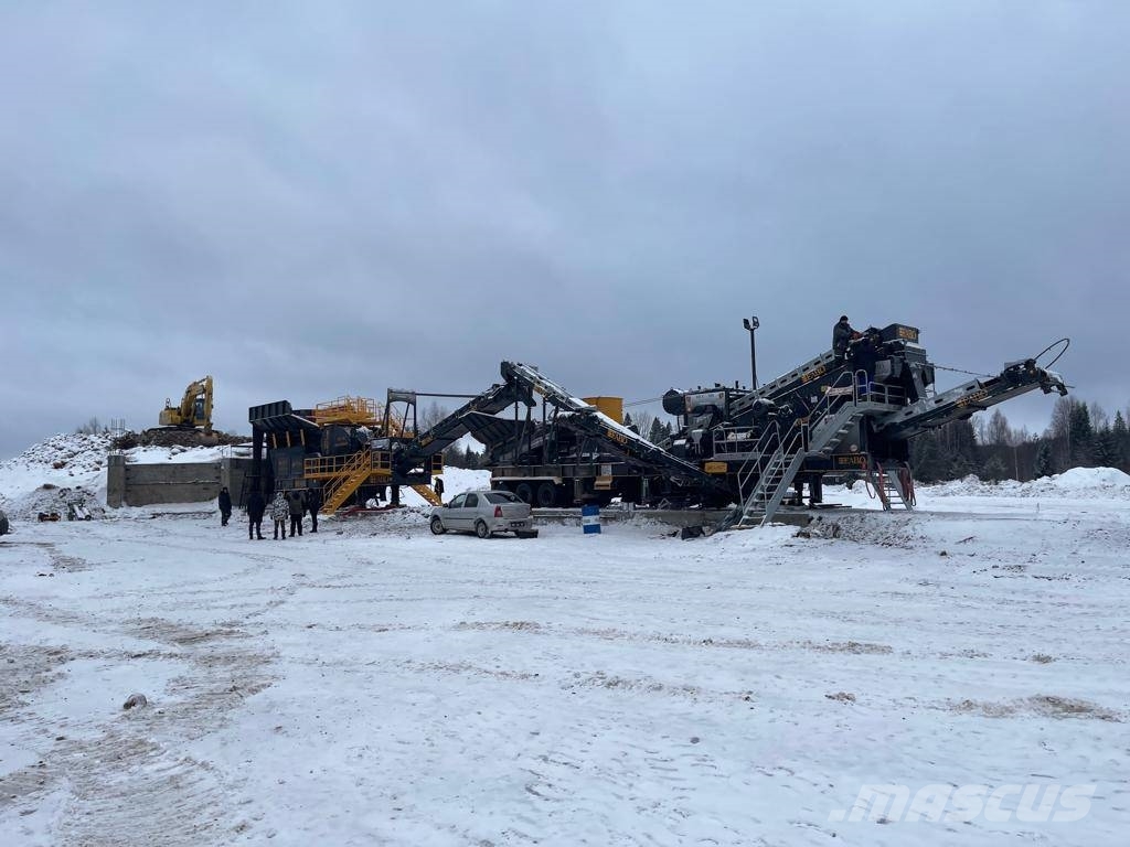 Fabo MCK-115 Hartgestein-Brech- und Siebanlage Mobile crushers
