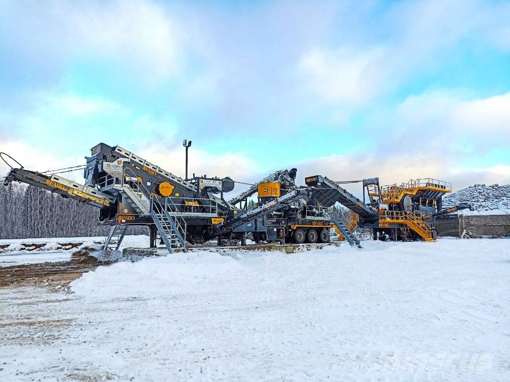 Fabo MCK-115 Hartgestein-Brech- und Siebanlage Mobile crushers