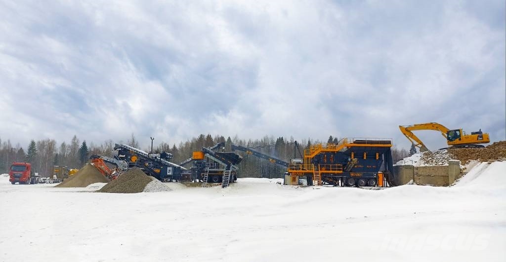 Fabo MCK-115 Hartgestein-Brech- und Siebanlage Mobile crushers
