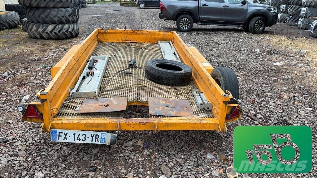 Gourdon VPR 350 Trailer for transporting construction equi Autovežių puspriekabės