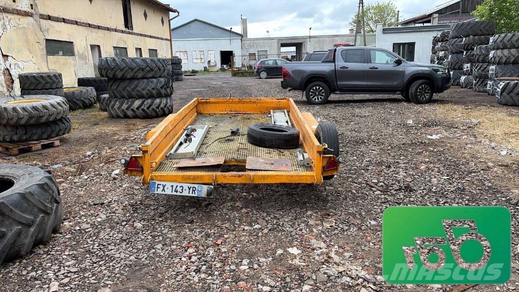 Gourdon VPR 350 Trailer for transporting construction equi Autovežių puspriekabės