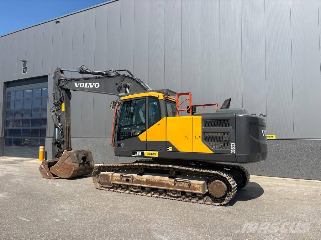 Volvo EC220ENL (Two Buckets) Escavadeiras de esteiras