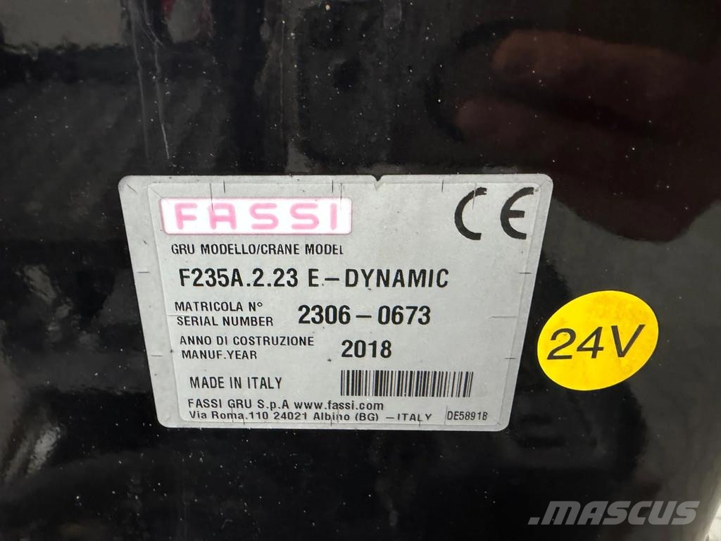 Fassi F235 A.2 Crane / Kraan / Autolaadkraan / Ladekrane Loader cranes