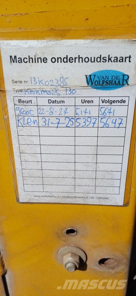 Knikmops KM 130 Rataslaadurid