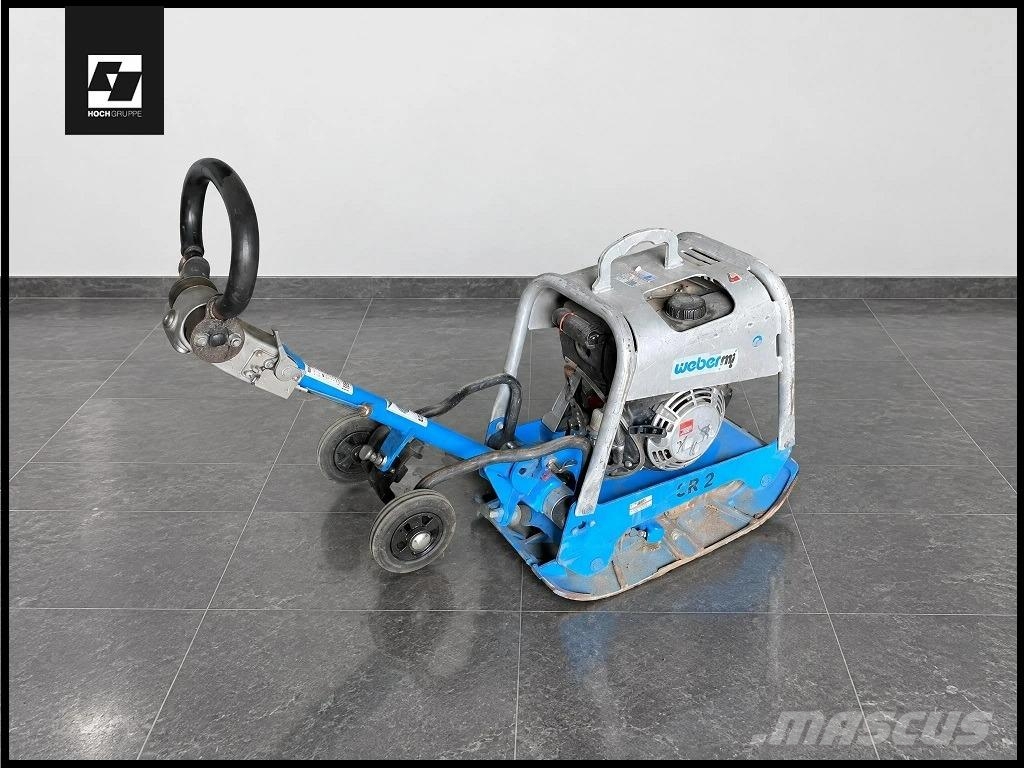 Weber CR2 H Diesel Transporträder 156Kg Rüttelplatte دكاكات أفقية