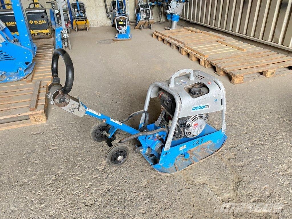 Weber CR2 H Diesel Transporträder 156Kg Rüttelplatte دكاكات أفقية