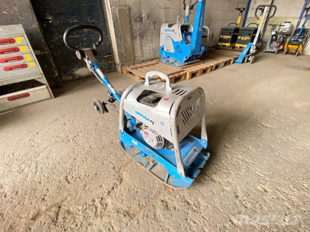 Weber CR2 H Diesel Transporträder 156Kg Rüttelplatte دكاكات أفقية