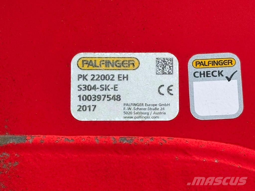 Scania G 450 6x2*4 PK 22002 / PLATFORM L=7200 mm / 2550 m شاحنات الرافعات