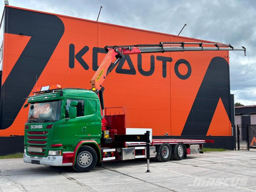 Scania G 450 6x2*4 PK 22002 / PLATFORM L=7200 mm / 2550 m شاحنات الرافعات