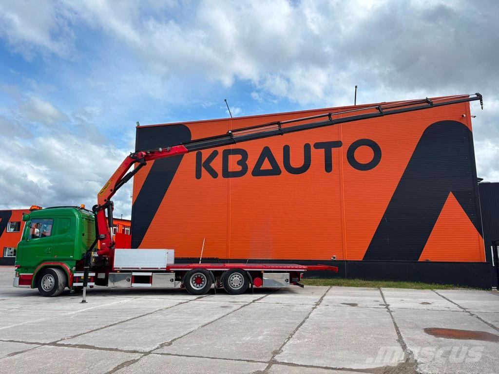 Scania G 450 6x2*4 PK 22002 / PLATFORM L=7200 mm / 2550 m شاحنات الرافعات
