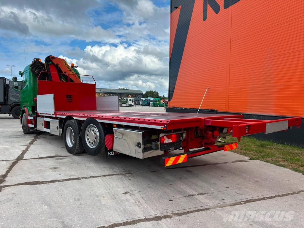 Scania G 450 6x2*4 PK 22002 / PLATFORM L=7200 mm / 2550 m شاحنات الرافعات
