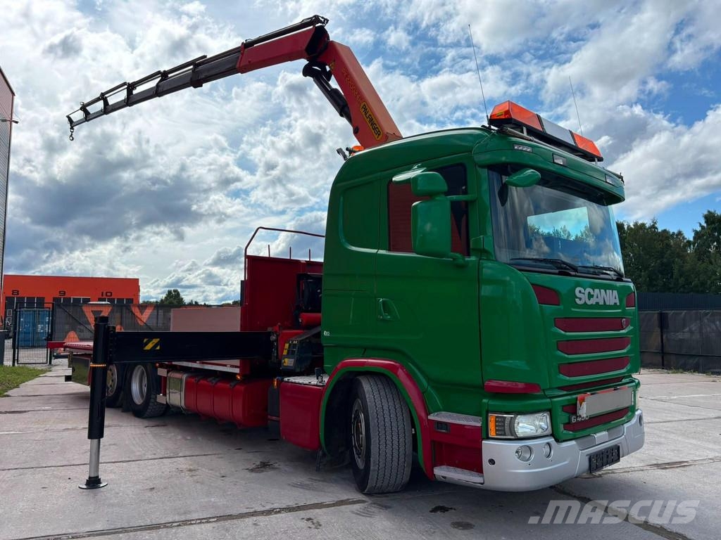 Scania G 450 6x2*4 PK 22002 / PLATFORM L=7200 mm / 2550 m شاحنات الرافعات