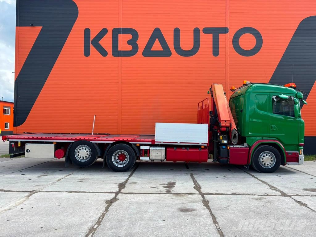 Scania G 450 6x2*4 PK 22002 / PLATFORM L=7200 mm / 2550 m شاحنات الرافعات