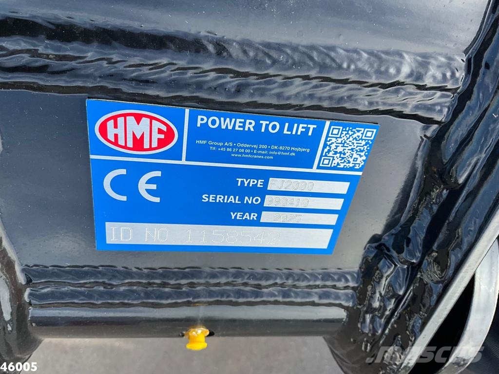 Volvo FH 500 Euro 6 8x2 HMF 95 Tonmeter laadkraan + Fly- Kranen voor alle terreinen