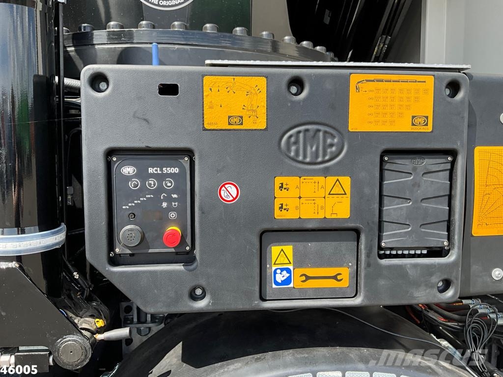Volvo FH 500 Euro 6 8x2 HMF 95 Tonmeter laadkraan + Fly- Kranen voor alle terreinen