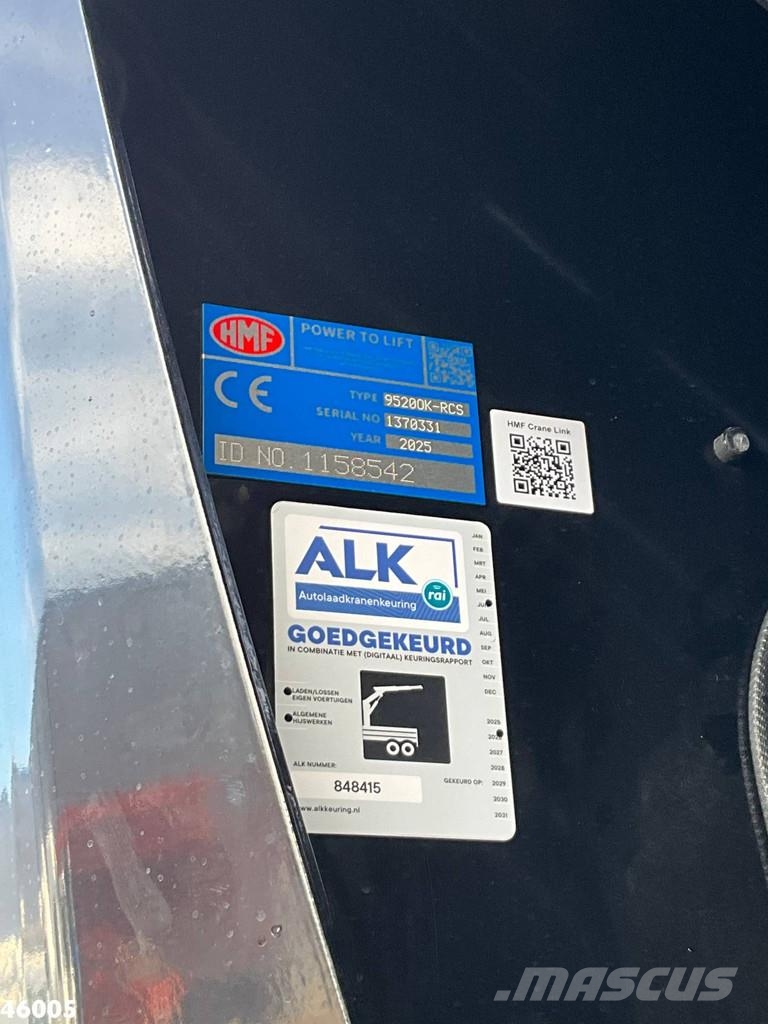 Volvo FH 500 Euro 6 8x2 HMF 95 Tonmeter laadkraan + Fly- Kranen voor alle terreinen