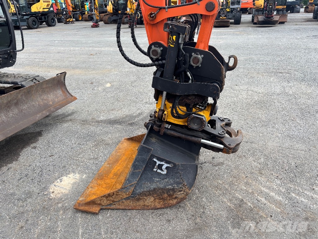 Hitachi ZX 85 US / Engcon, Kauha, Rasvari, Huollettu! Excavadoras 7t - 12t