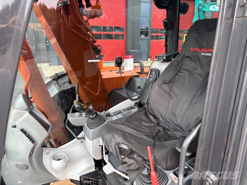 Hitachi ZX 85 US / Engcon, Kauha, Rasvari, Huollettu! Excavadoras 7t - 12t