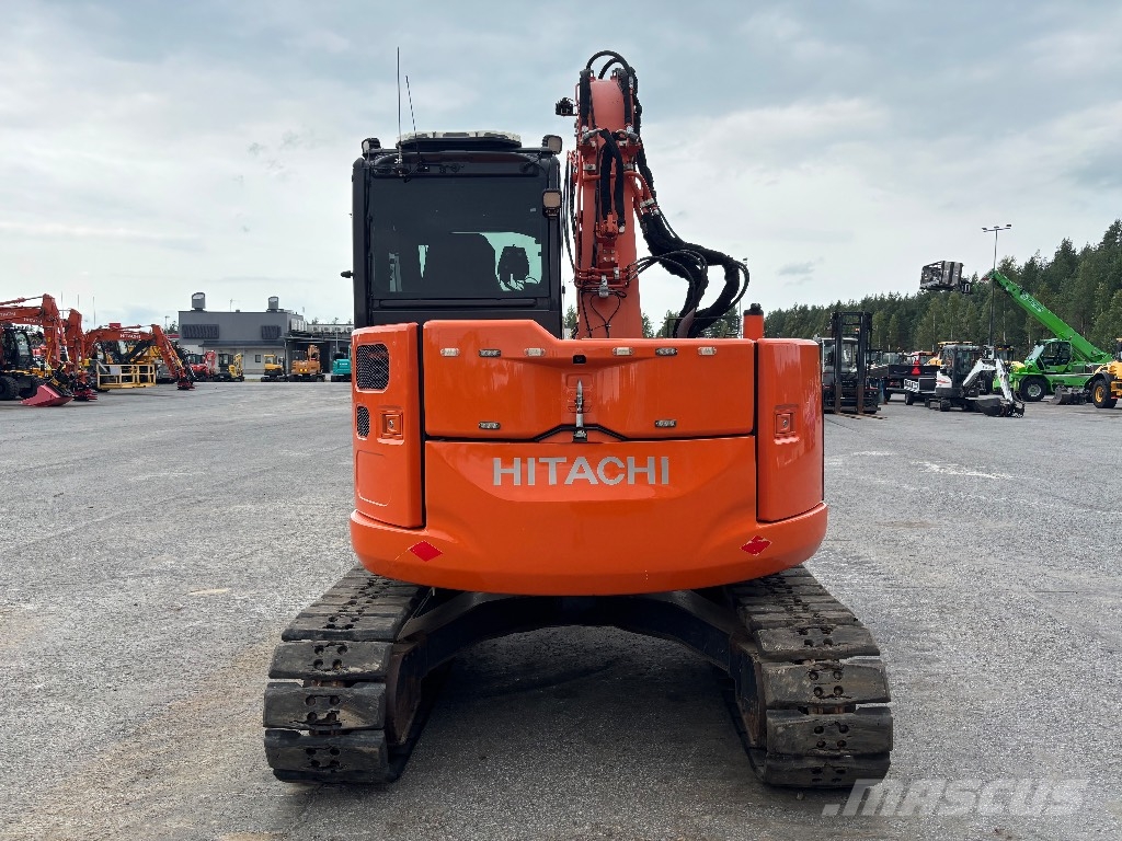 Hitachi ZX 85 US / Engcon, Kauha, Rasvari, Huollettu! Excavadoras 7t - 12t
