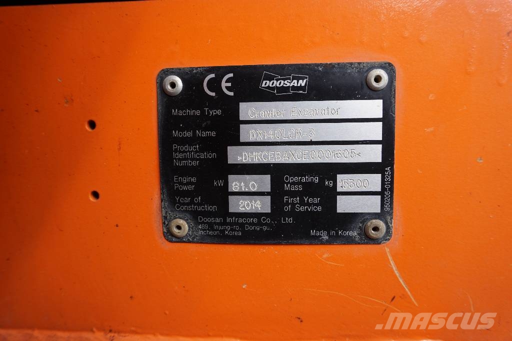 Doosan DX 140 LC-3 Raupenbagger