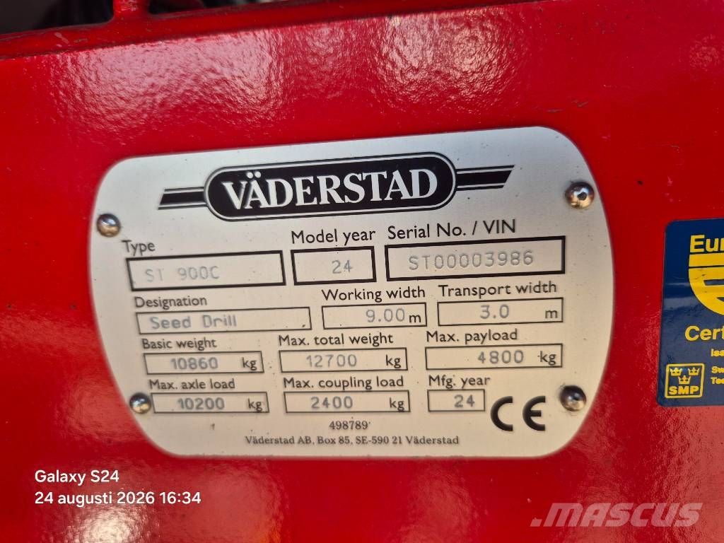 Väderstad Spirit ST 900 C FIX + BioDrill 360 Perforadoras combinadas