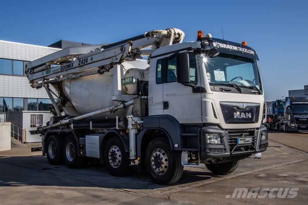 MAN TGS 35.400+PUMI+BOOMIXZ424 Betonipumppuautot