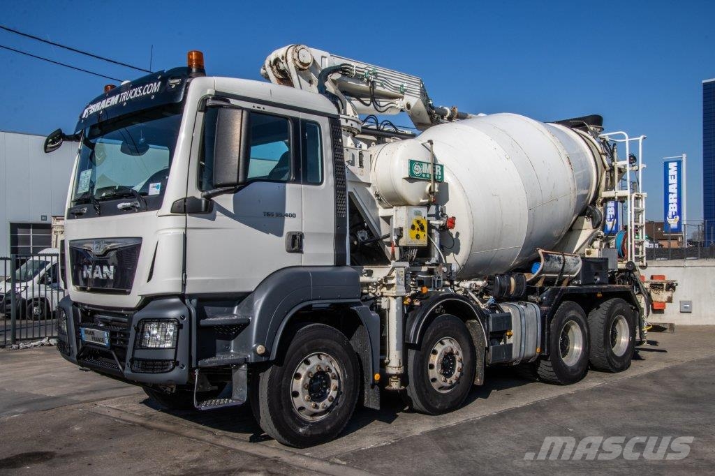 MAN TGS 35.400+PUMI+BOOMIXZ424 Betonipumppuautot
