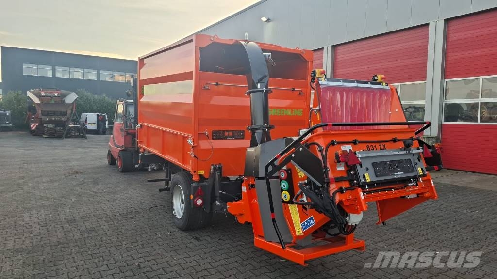 Greenline 831 chipper combi Ağaç öğütücüler
