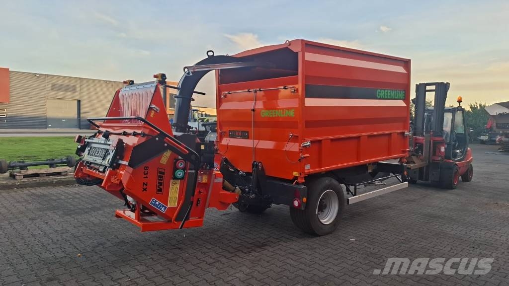 Greenline 831 chipper combi Ağaç öğütücüler