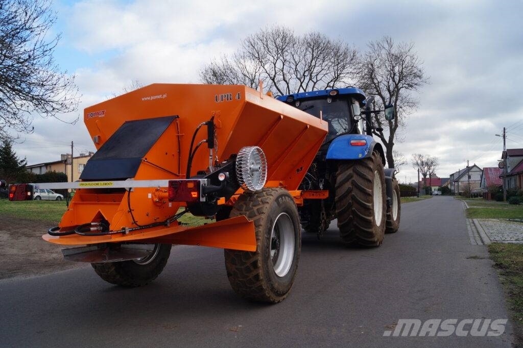 Pomot UPR4 piaskarka / sand salt spreader Підсобні машини