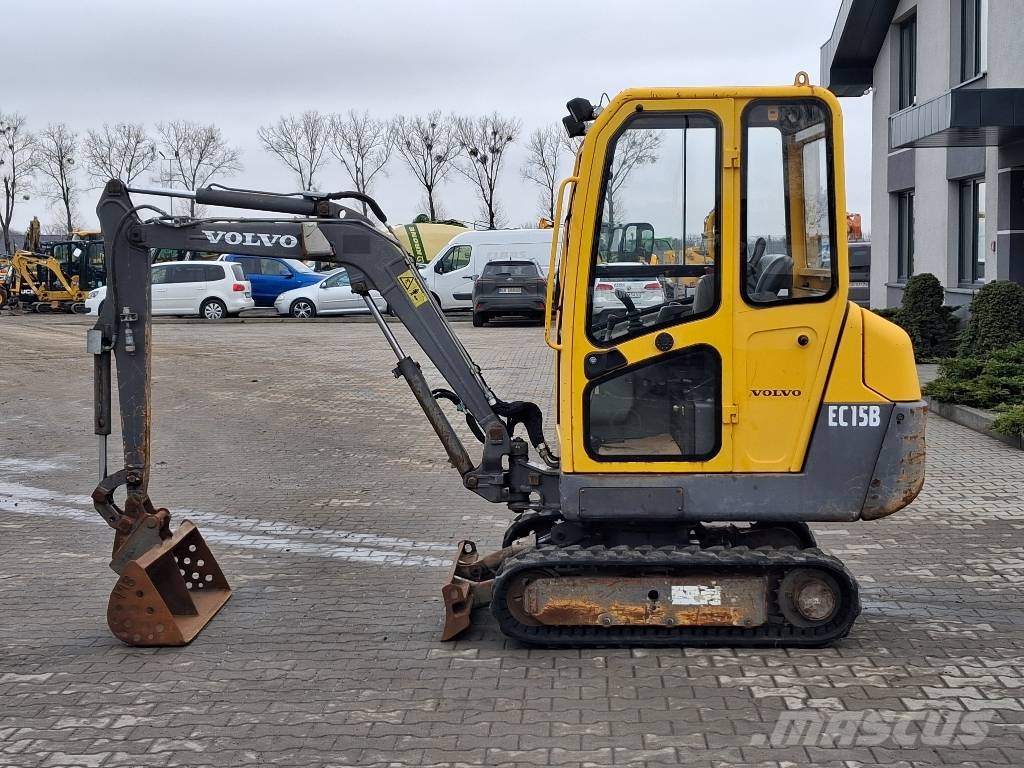 Volvo EC 15 B حفارات صغيرة أقل من 7 طن (حفارات صغيرة)