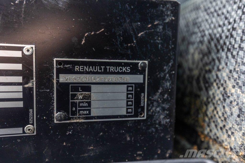 Renault C380 DXI+PALF 18T/m شاحنات مسطحة/مفصلية الجوانب