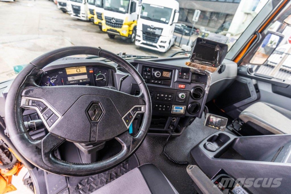Renault C380 DXI+PALF 18T/m شاحنات مسطحة/مفصلية الجوانب