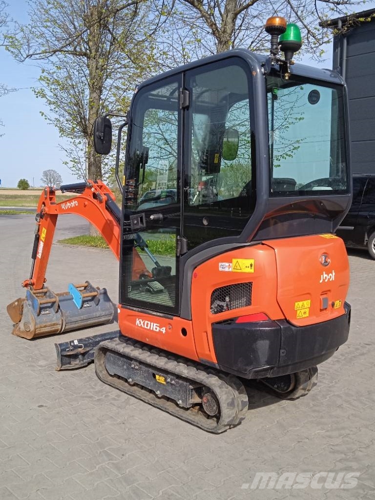 Kubota KX 016-4 Εκσκαφάκι (διαβολάκι) < 7t