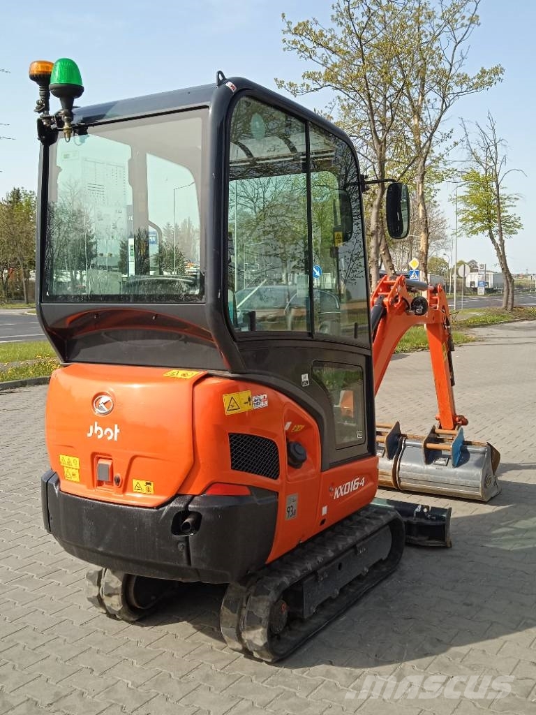 Kubota KX 016-4 Εκσκαφάκι (διαβολάκι) < 7t
