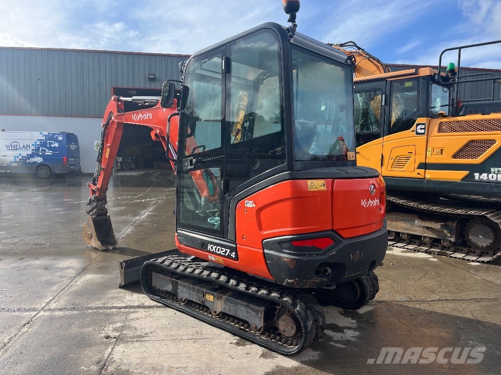 Kubota KX 027-4 Miniekskavaatorid < 7 t
