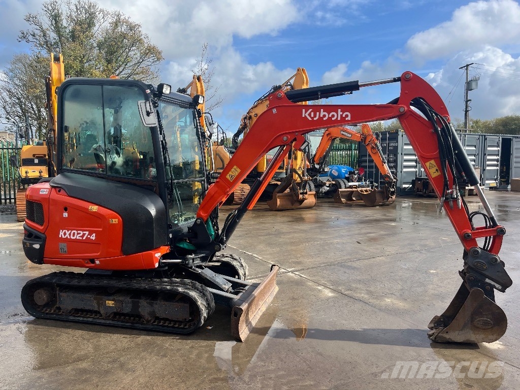 Kubota KX 027-4 Miniekskavaatorid < 7 t