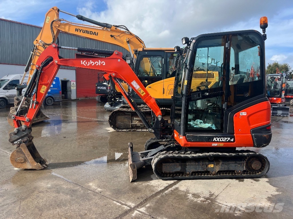 Kubota KX 027-4 Miniekskavaatorid < 7 t