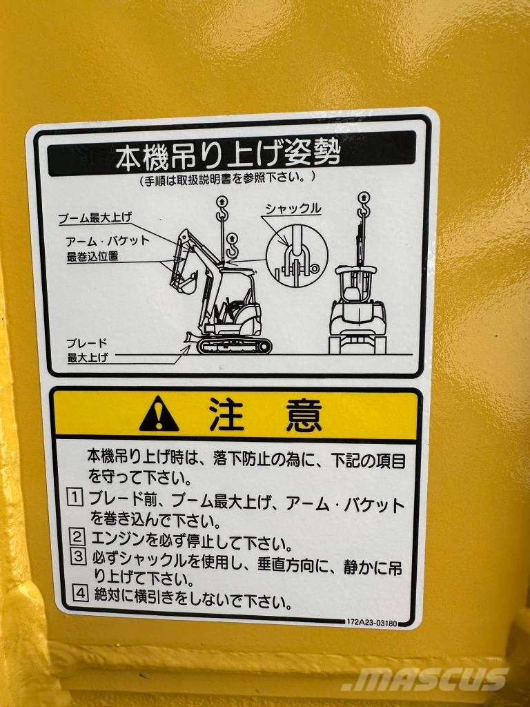 Yanmar Vio 30 Lánctalpas kotrók