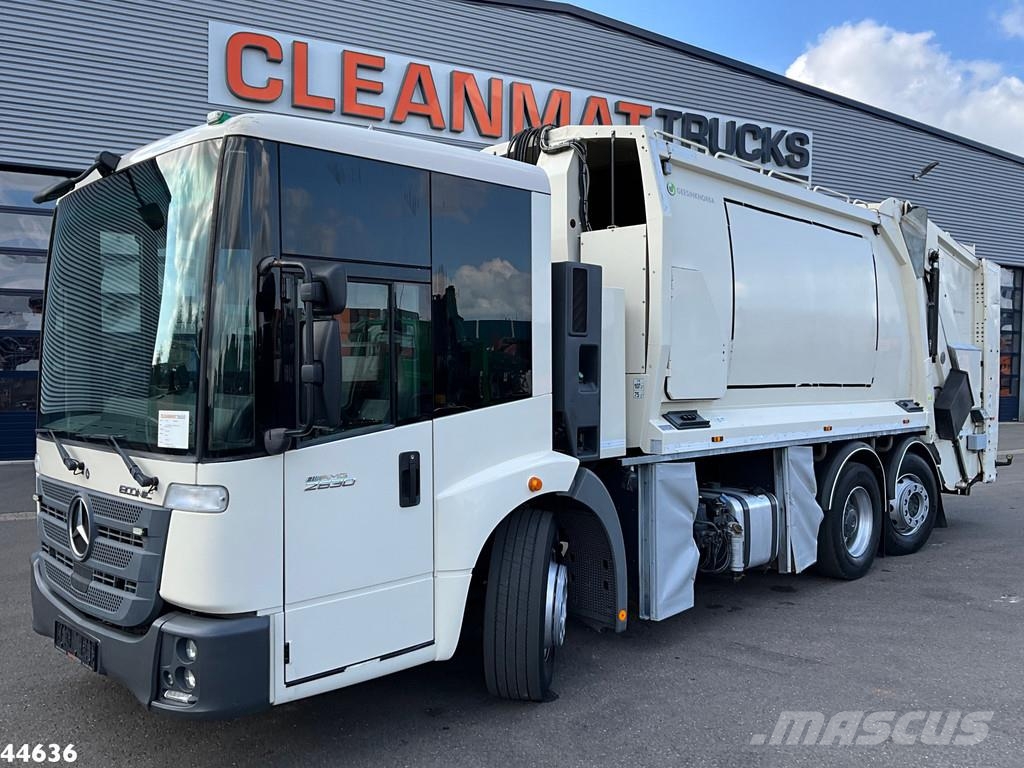 Mercedes-Benz Econic 2630 Euro 6 Norba MF 300 18m³ 2 compartimen 垃圾車