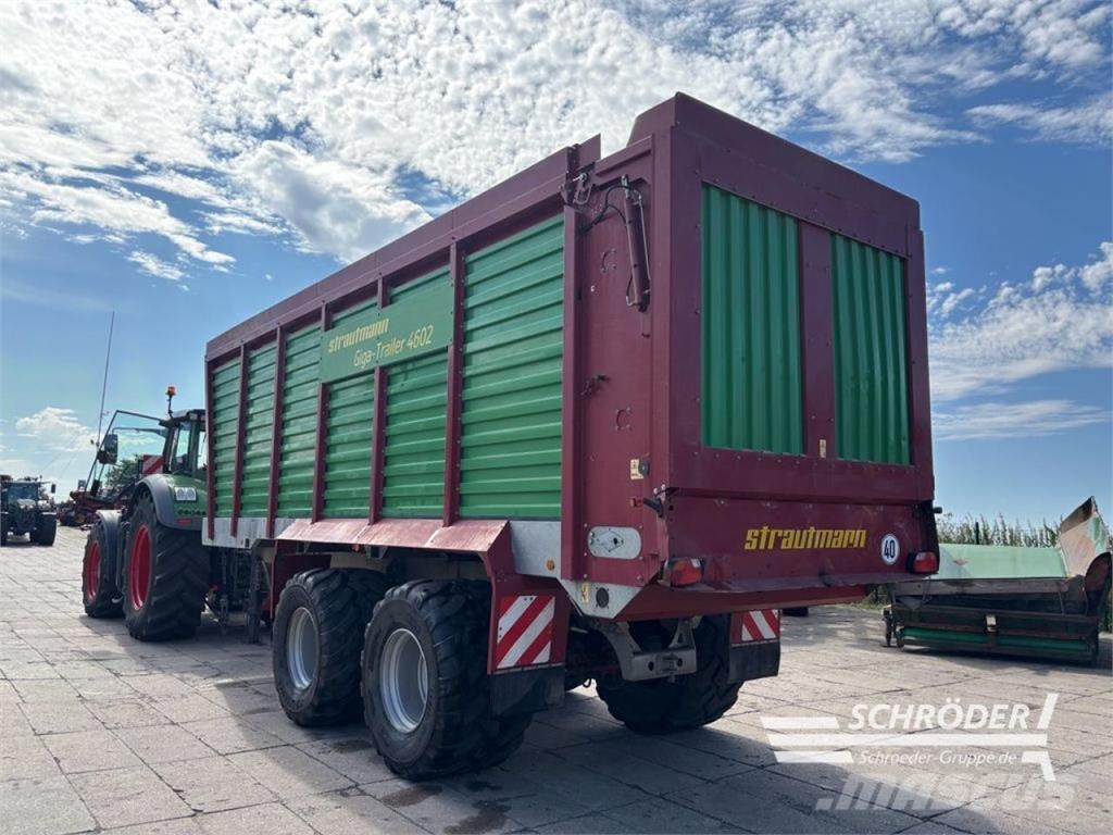Strautmann GIGA TRAILER 4602 مقطورة حبوب