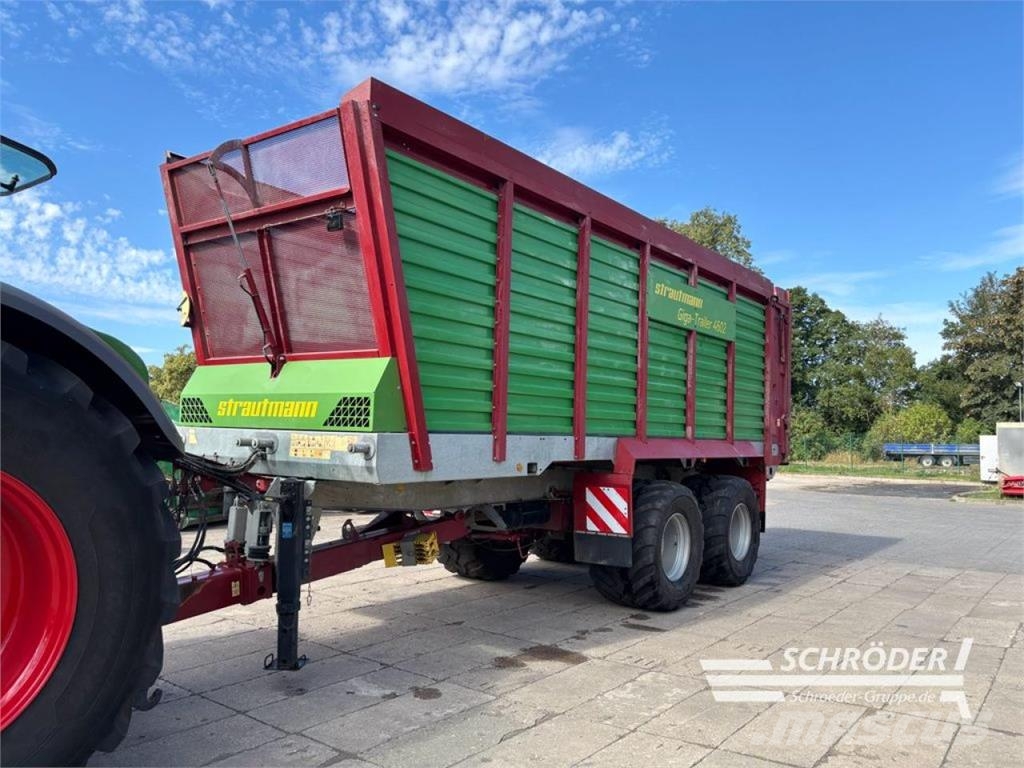 Strautmann GIGA TRAILER 4602 مقطورة حبوب