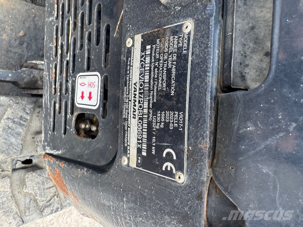 Yanmar VIO17 (06691) *B01 Minikaivukoneet < 7t