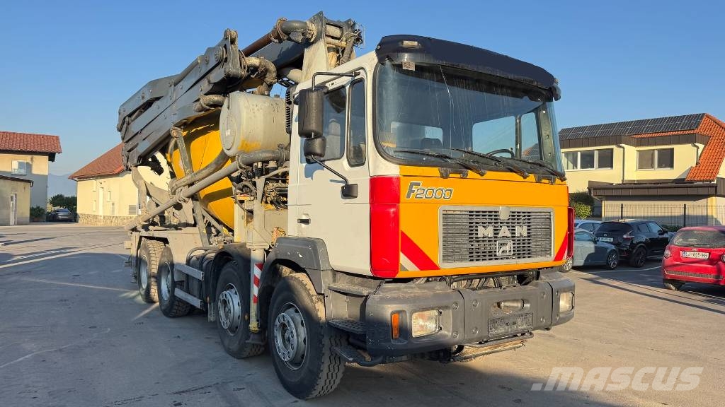 MAN 41.414 mixer pump - CIFA 7m3 - CIFA 28m Avtomešalci za beton