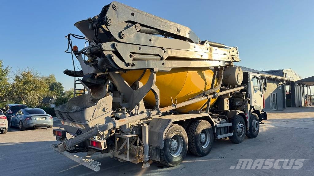 MAN 41.414 mixer pump - CIFA 7m3 - CIFA 28m Avtomešalci za beton