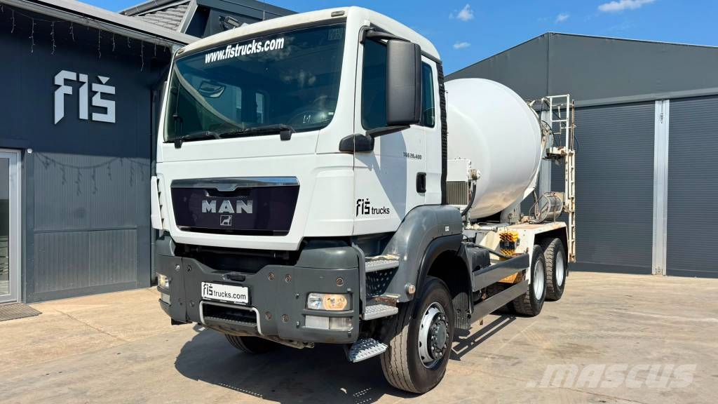 MAN TGS 26.400 6X6 (cardan) mixer - 6m3 Betonikuorma-autot